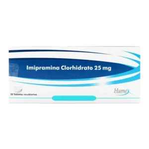 imipramina 25 mg 50 tabletas hp