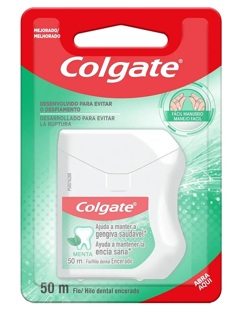 hilo dental colgate menta 50 mts