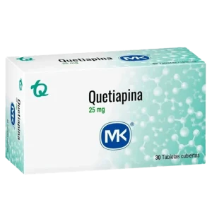 quetiapina 25 mg 30 tabletas mk (p)