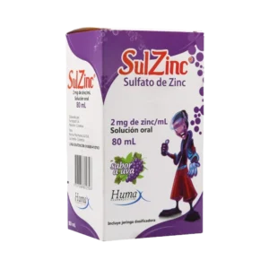 sulzinc sol.oral 80 ml
