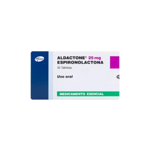 aldactone 25 mg 30 tabletas