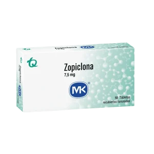 zopiclona 7.5 mg 10 tabletas mk