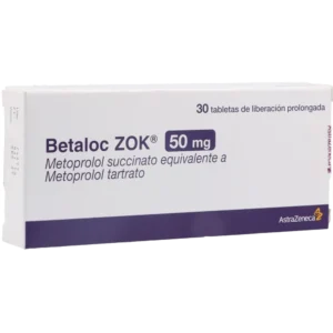 betaloc zok 50 mg 30 tabletas (p)