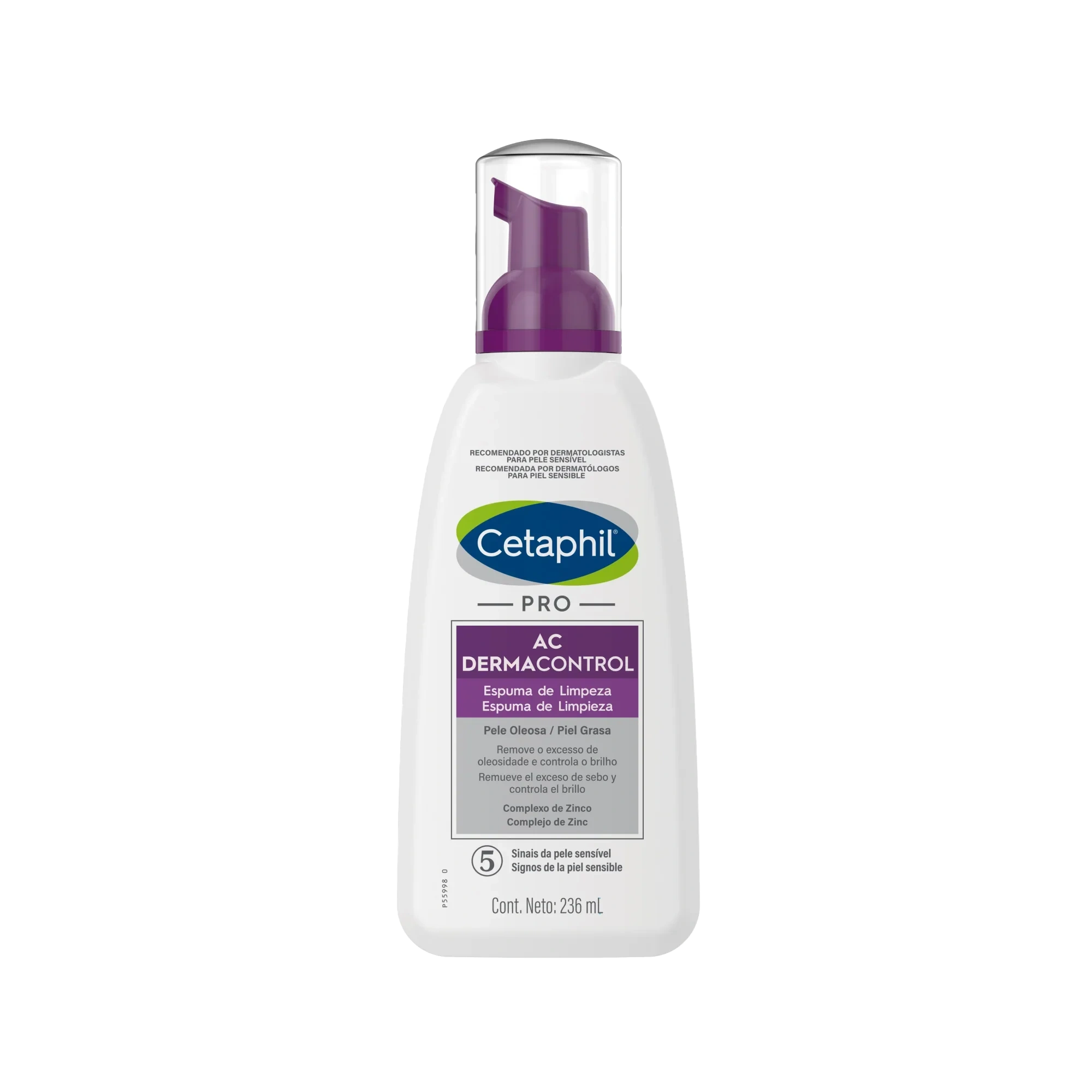 cetaphil dermocontrol limpiador 236 ml