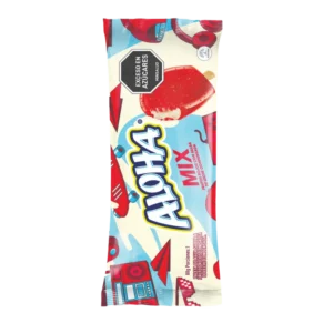 paleta aloha mix frutos rojos crem helado
