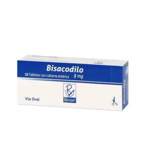 bisacodilo 5 mg 10 tabletas rc