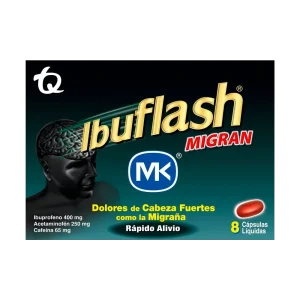 ibuflash migran 8 capsulas