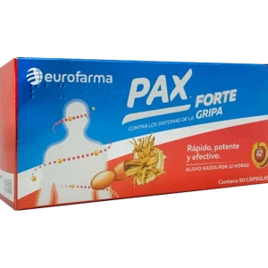 pax forte 400 mg 50 capsulas