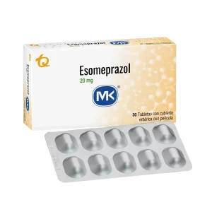 esomeprazol 20 mg 30 tabletas mk