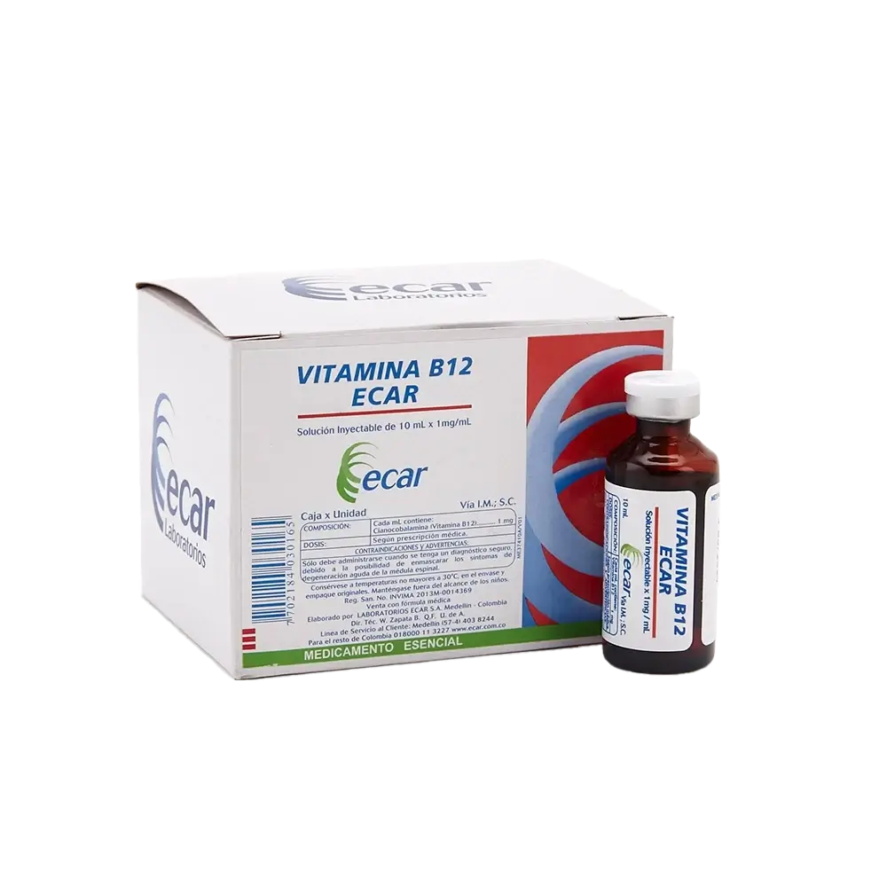 vitamina b12 10 ml 12 ampollas ec