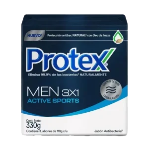 jabon protex men sport 110 gr 3 und