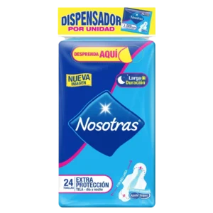 toallas nosotras.extra protecc disp 24 und