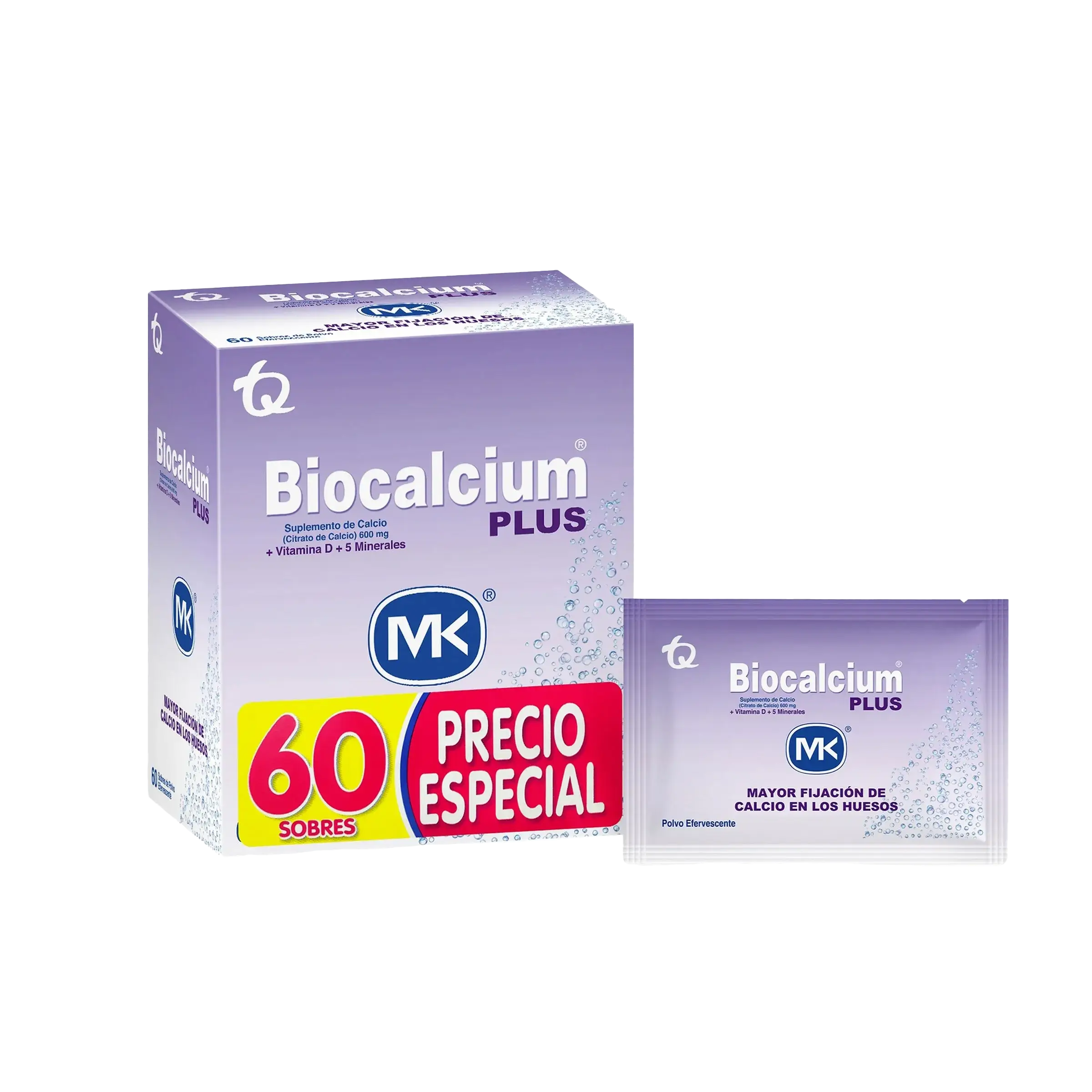 biocalcium plus polvo 60 sobres