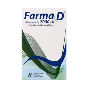 farma d 7000 ui vit.d3 8 capsulas