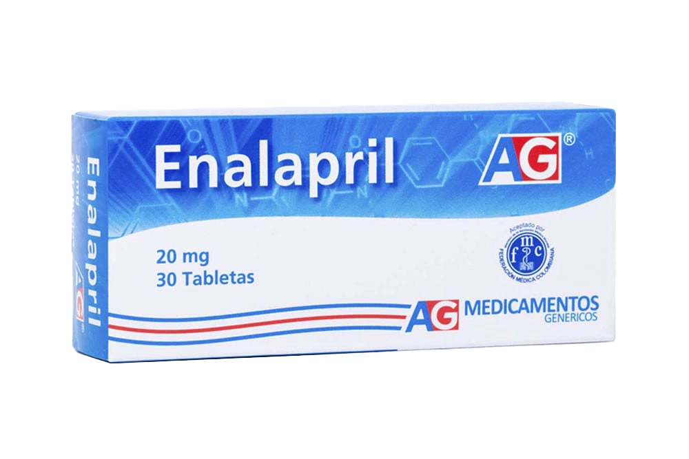 00224_ENALAPRIL_20_MG_30_TABLETAS_AG_.webp enalapril 20 mg 30 tabletas ag - Imagen 1