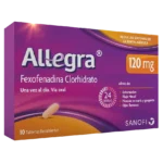 allegra 120 mg 10 tabletas