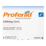 profenid 100 mg 6 ampollas