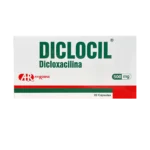 diclocil 500 mg 20 capsulas