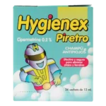 champu hygienex piretro a/piojos 24 sobres