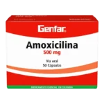 amoxicilina 500 mg 50 capsulas gf