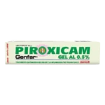 piroxicam 0.5% gel 40 gr gf