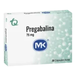 pregabalina 75 mg 30 capsulas mk (p)