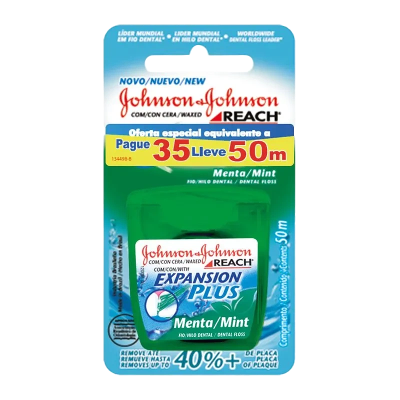 seda dent jj reach menta c/cera 50 mts - Imagen 1