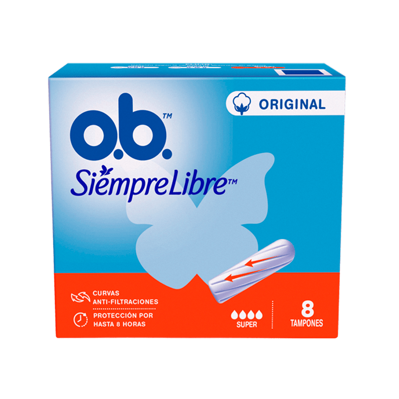 tampon ob super c/apl p/confort 8 und - Imagen 1