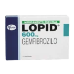 lopid 600 mg 20 tabletas
