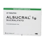 alsucral 1 gr 20 tabletas