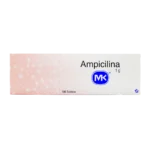 ampicilina 1 gr 100 tabletas mk