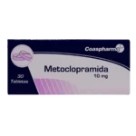 metoclopramida 10 mg 30 tabletas coa