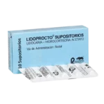 lidoprocto 10 supositorios