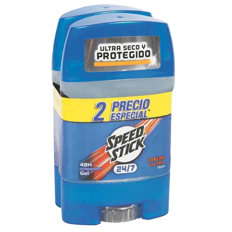 desodorante speed stick gel 27/7 85 gr 2 un - Imagen 1