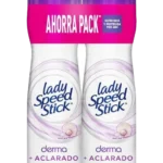 desodorante lady speed aeros derm/aclara 150 gr 2 un