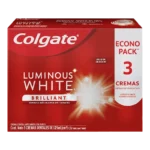 crema dent colgate lumin/white 3 un 100 gr