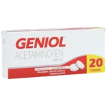 geniol 500 mg 20 tabletas