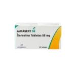 aurasert 50 mg 28 tabletas