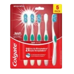 cepillo colgate 360 luminous white medio 5 und