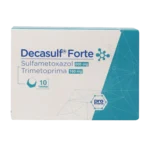 decasulf fort 160/800 mg 10 tab