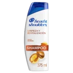 champu h&s limpie.revit 375 ml