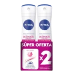 desodorante nivea spr.acla.natural 150 ml 2 und