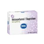 ibuprofeno+metocarb 30 capsulas mk