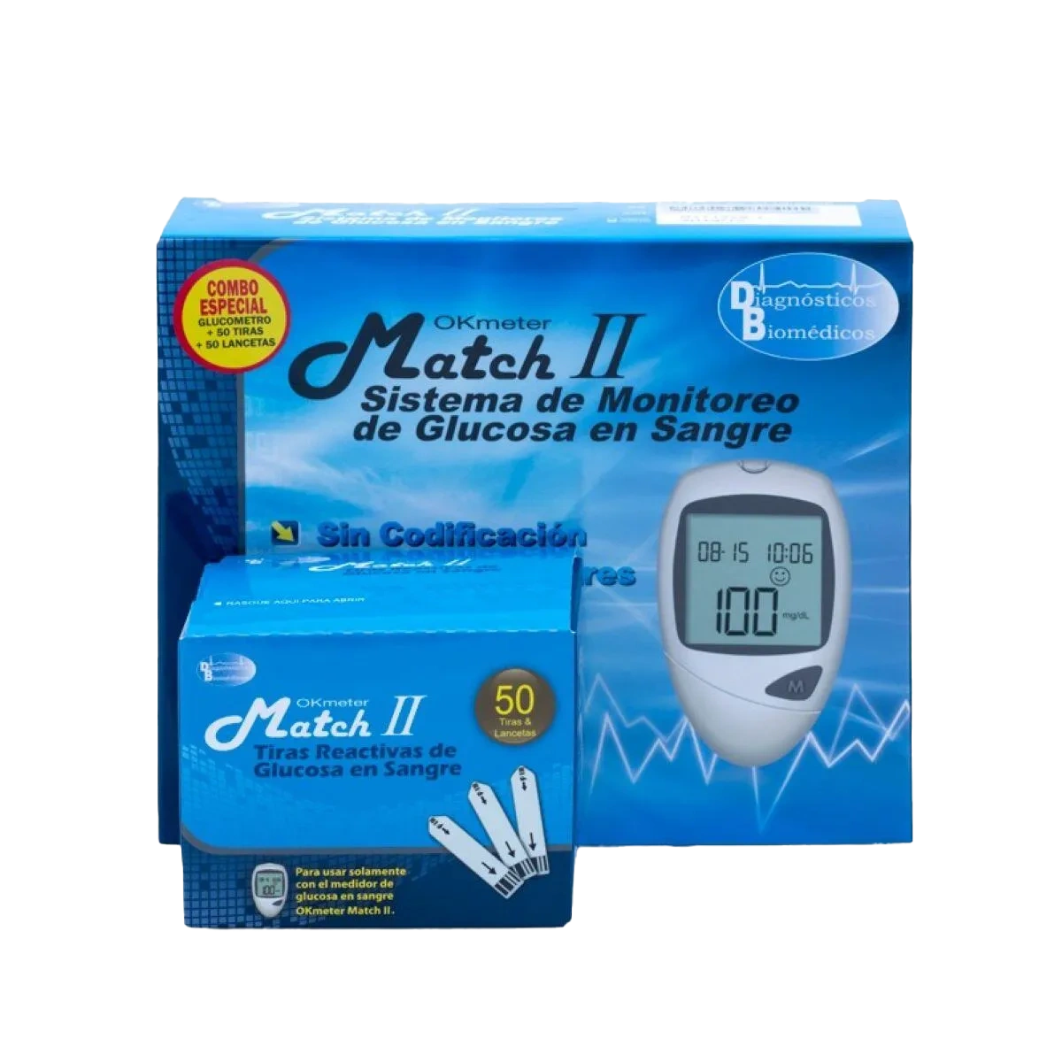 12959_TIRAS_REACTLANCET_OKMETER_MATCH_II_5050_UND_.webp tiras react+lancet okmeter match ii 50+50 und - Imagen 1