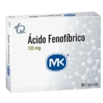 acido fenofibrico 135 mg 30 capsulas