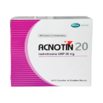 acnotin 20 mg 30 capsulas
