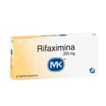 rifaximina 200 mg 12 tabletas mk