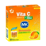 vita c+zin eferv 1 gr tripack 30 tabletas