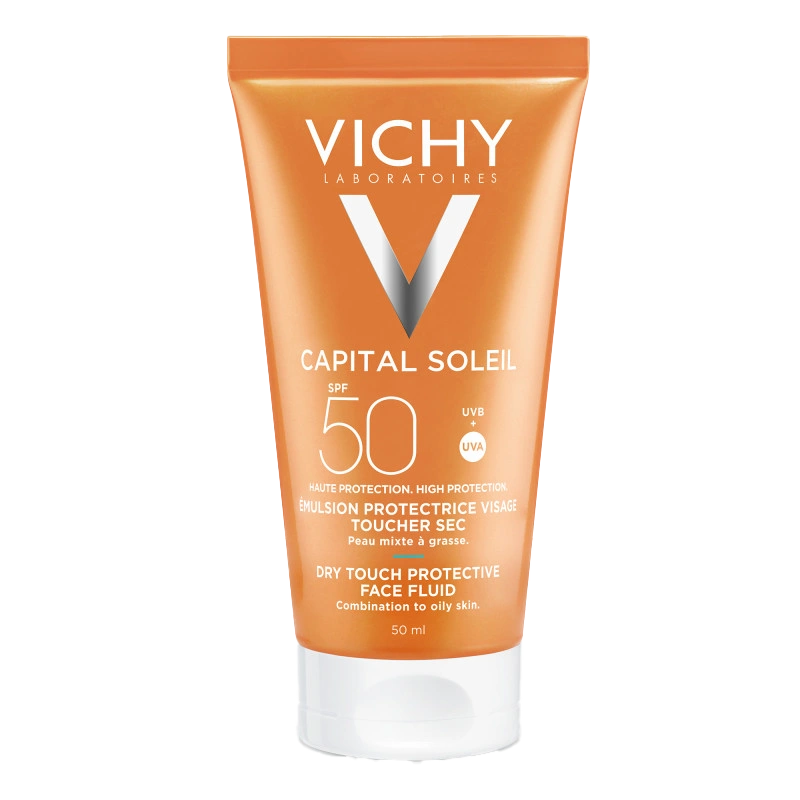 protector solar ideal soleil spf50 vichy c/color 50 ml - Imagen 1
