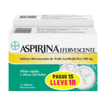 aspirina eferv 500 mg pg15 llv18 tab